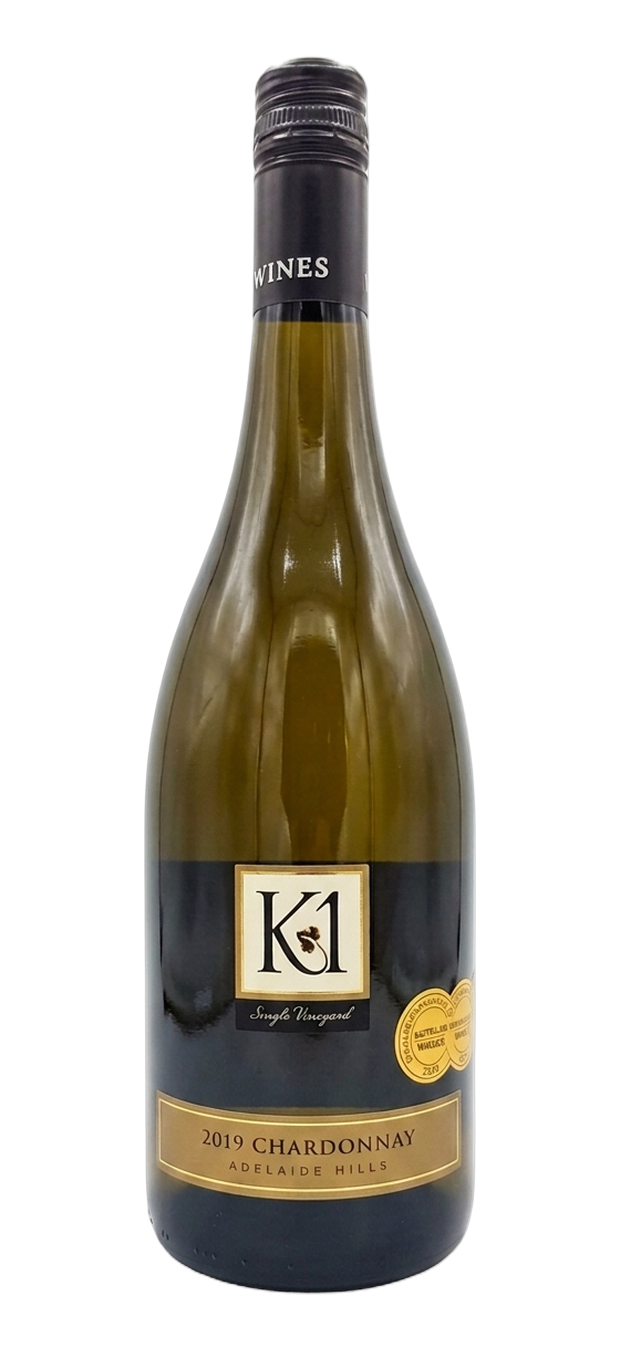 K1 Wines by Geoff Hardy Single Vineyard Chardonnay 2019 酒瓶