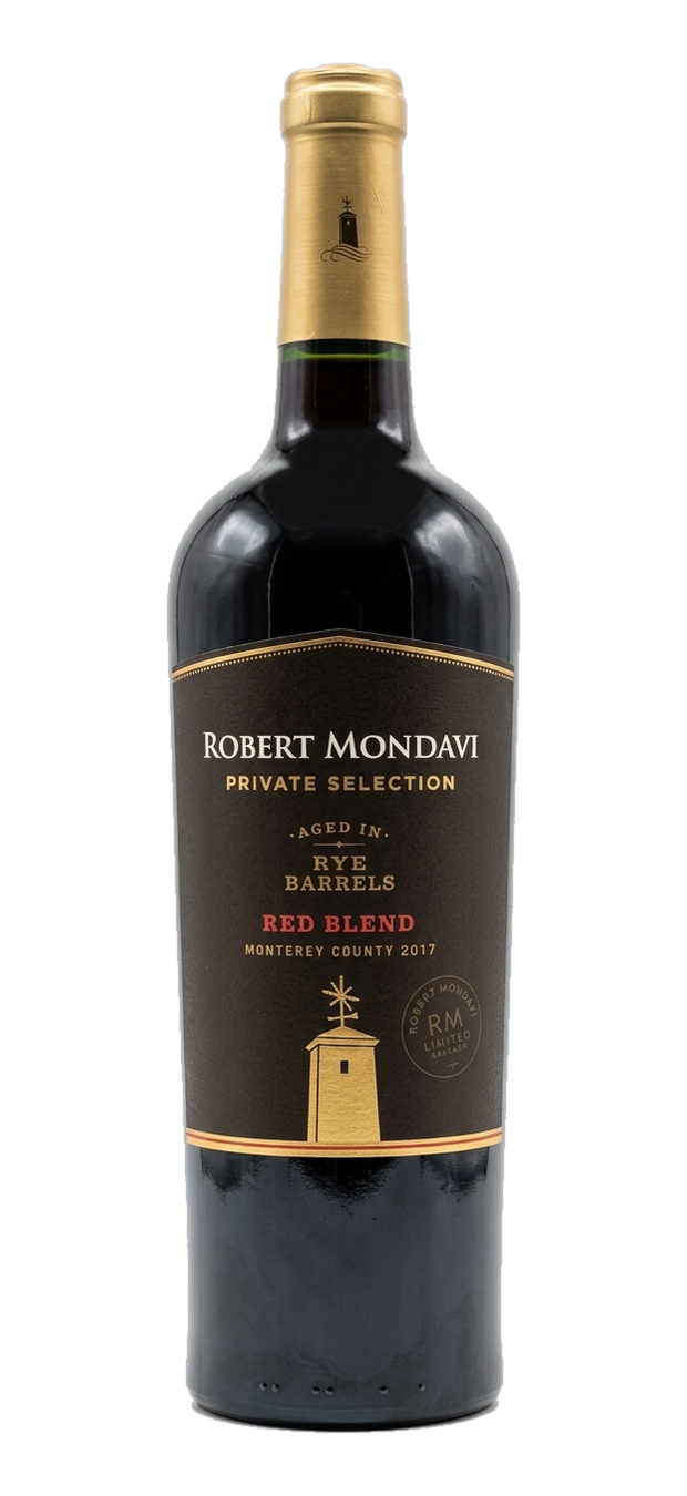 Robert Mondavi Private Selection Rye Barrels Red Blend 2017 酒瓶